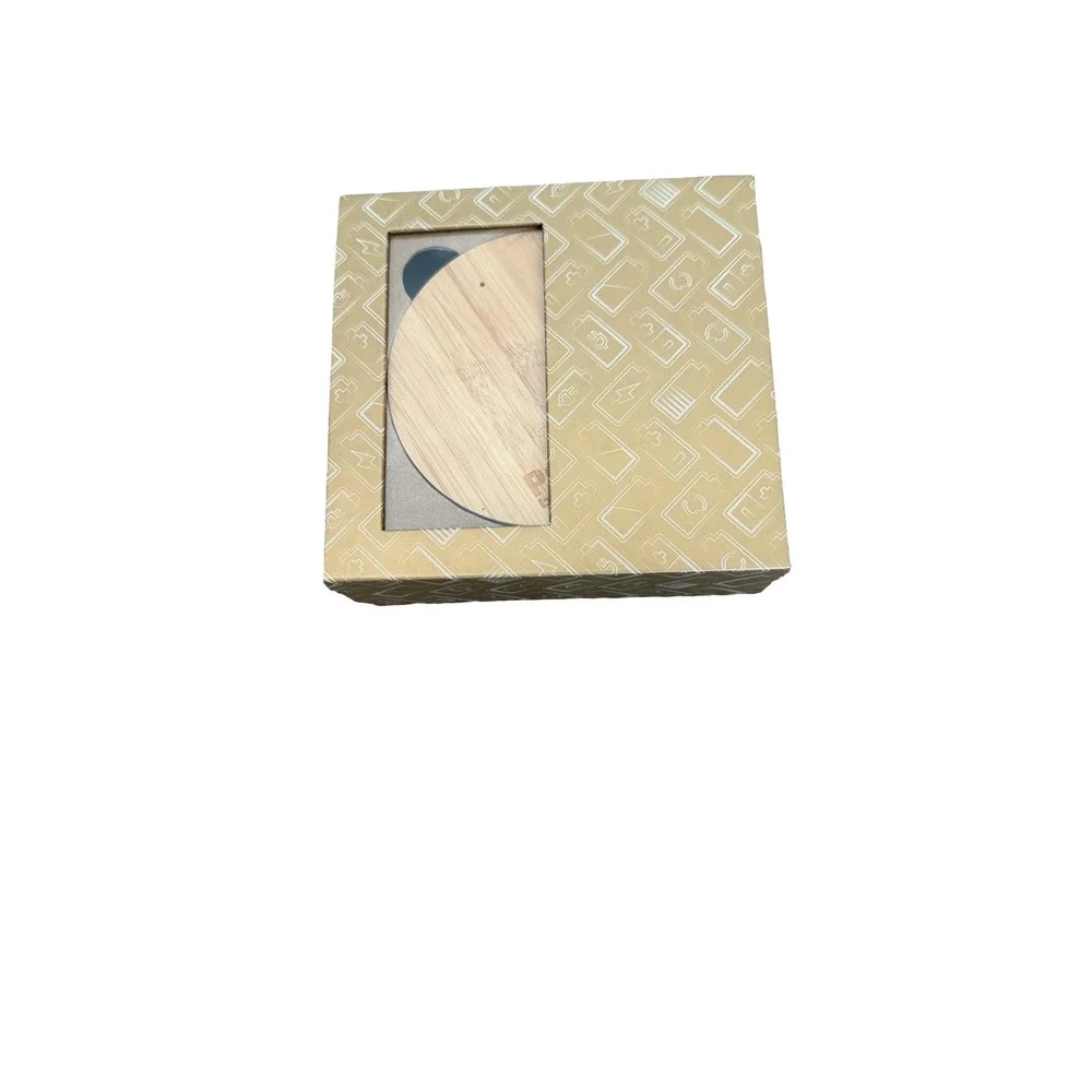 Leed's FSC 100% Bamboo Universal Wireless Charging Pad 7143-21NT 5W Wood Charger